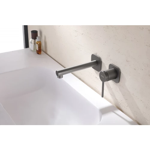 Смеситель Abber Emotion для раковины скрытого монтажа никель AF8812NG