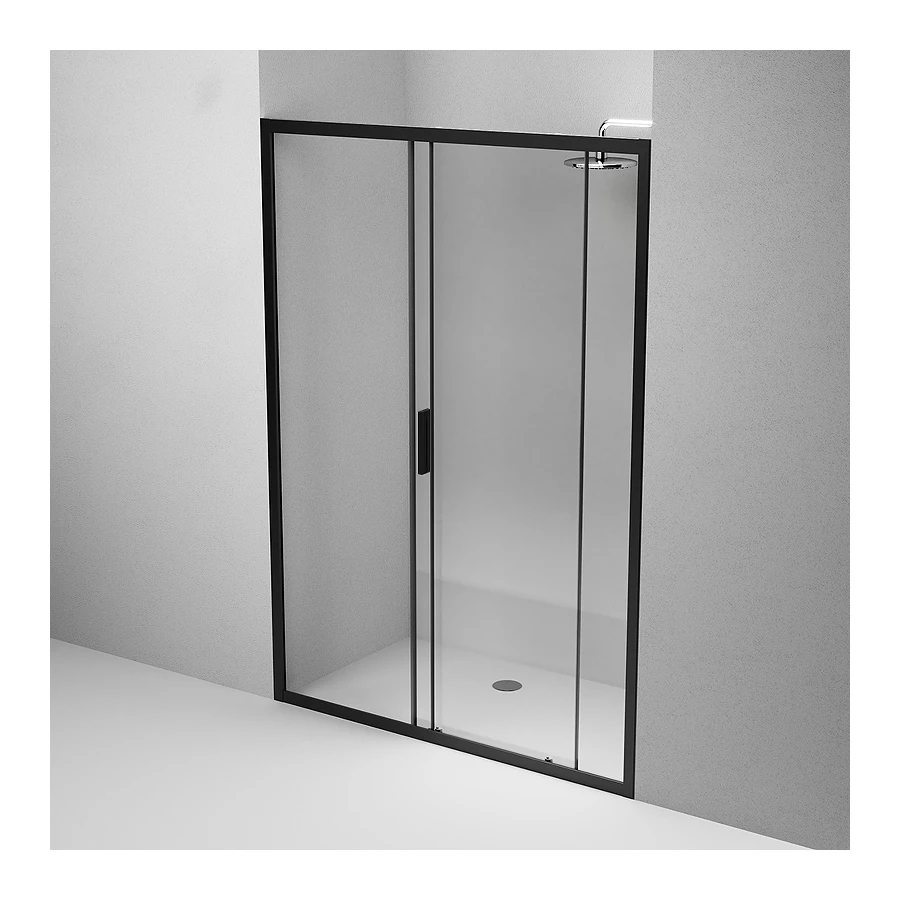 Дверь душевая в нишу Am Pm Gem раздвижная W90G-140-1-195BT 140x195 см