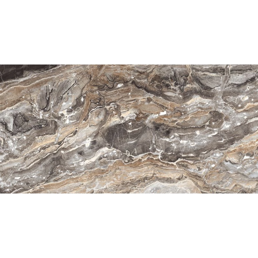 Керамогранит Neodom Luxury Amadeus Polished глянцевый серый N20328 120х60 см