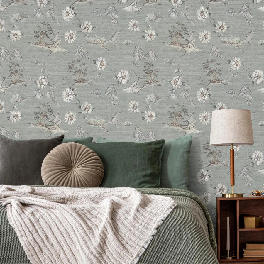 Обои флизелиновые Palitra Life Rusandi коричневые PL72433-82 1,06х10,05 м