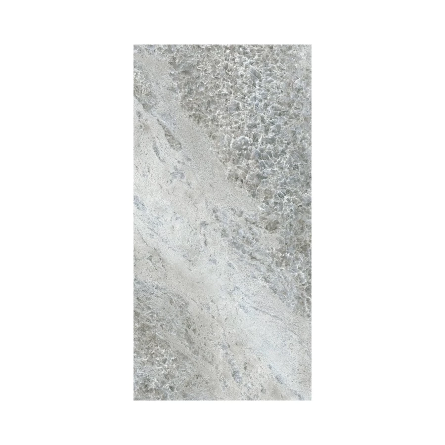 Керамогранит Ariostea Ultra Crystal Grey Lucidato Shiny 6 мм глянцевый серый UCR6L300608 300х150 см