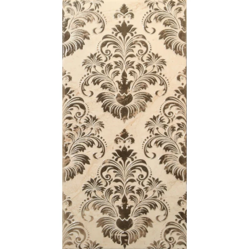 Декор Нефрит-Керамика Генуя коричневый 25х50