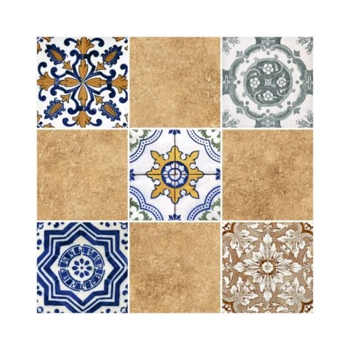 Мозаика Шахтинская плитка Тенерифе коричневый верх 03 30х30 см