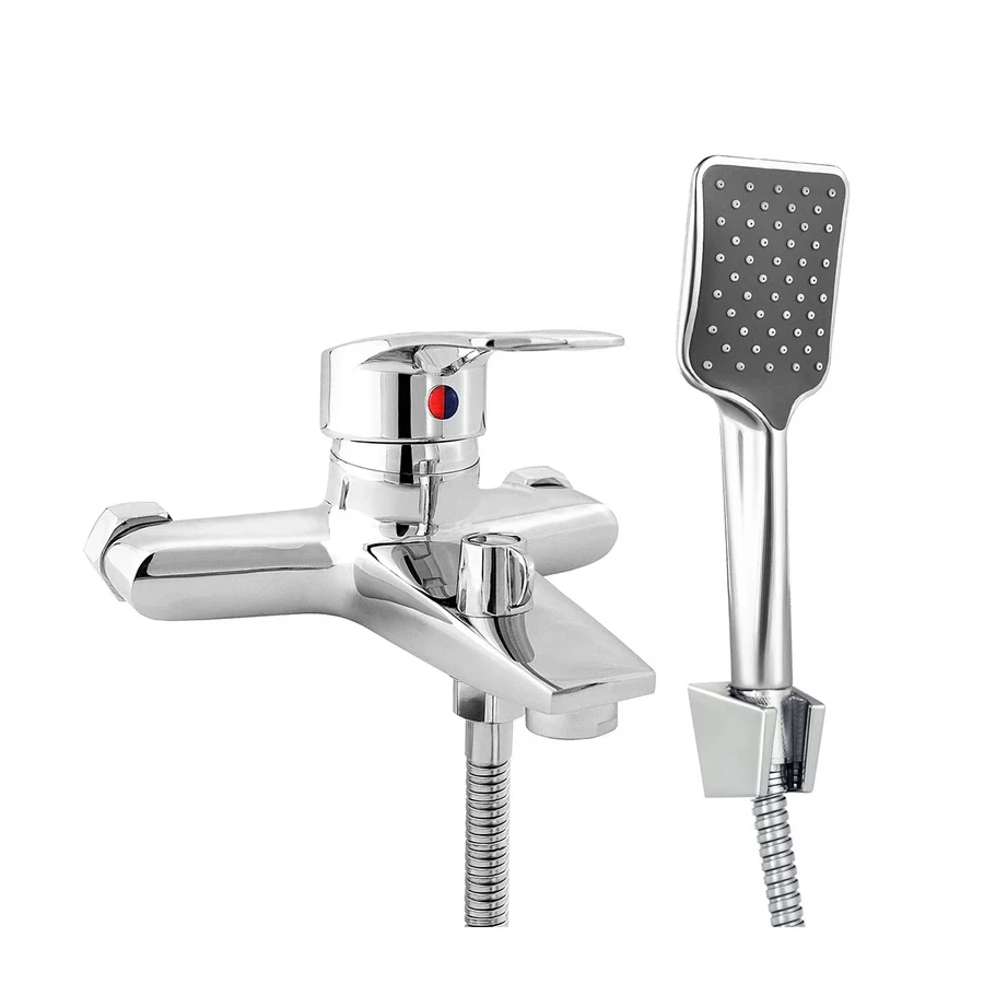 Смеситель Славен для ванны с коротким литым изливом СЛ-ОД-Ц33