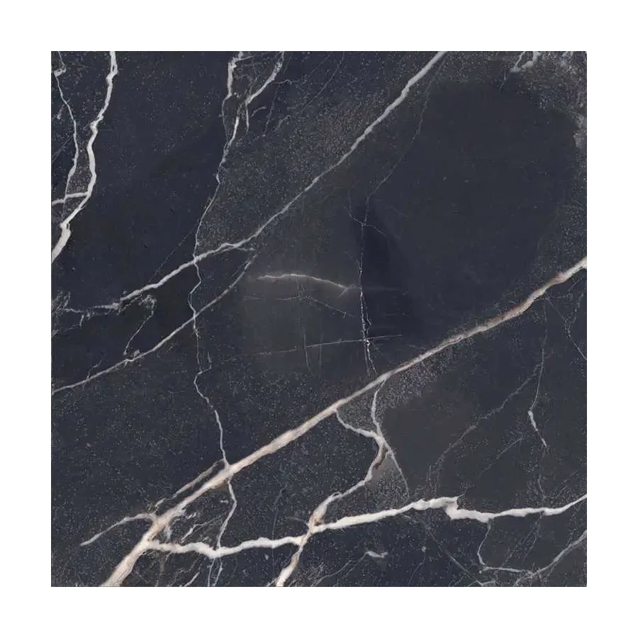 Керамогранит Imola Ceramica Calacatta CAL.BLACK 60 RM матовый черный 60x60 см