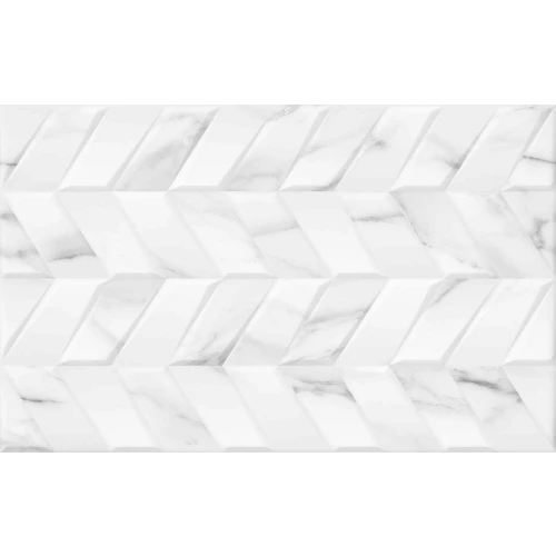 Плитка настенная Gracia Ceramica Нова низ 02 матовая белая 010100001572 40х25 см