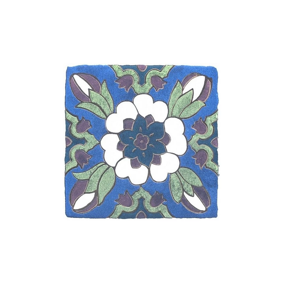 Декор Kerama Marazzi Альба синий 9,9х9,9 см