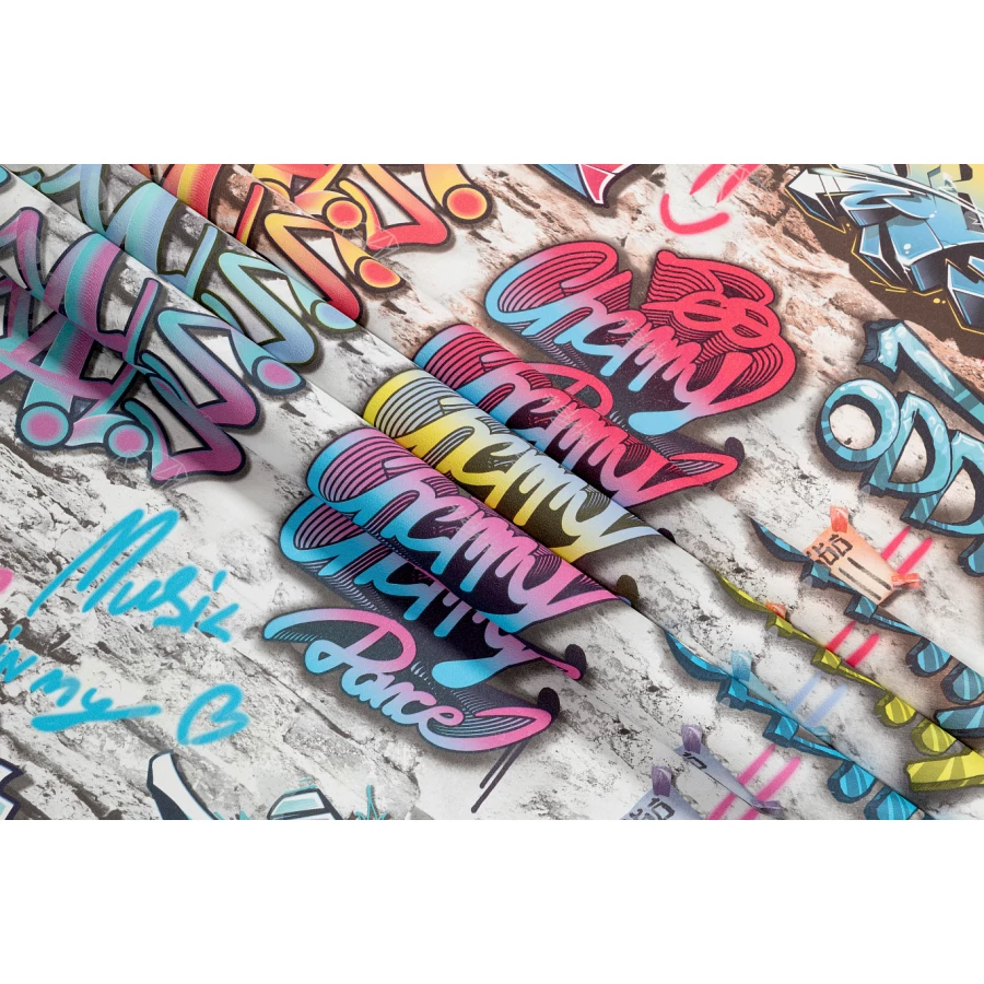 Обои флизелиновые Palitra Home HomeColor Daim зеленые HC71906-44 1.06х10.05 м