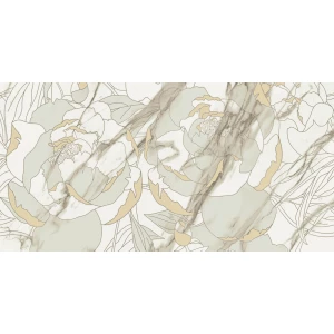 Плитка настенная Primavera Тривия Декор 2 бежевый глянец TP3668H2 60х30 см