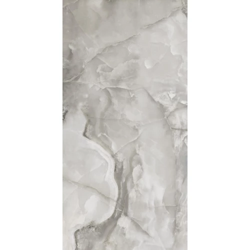 Керамогранит Seratonia Glossy Polano Grey Onyx серый оникс 120х60 см