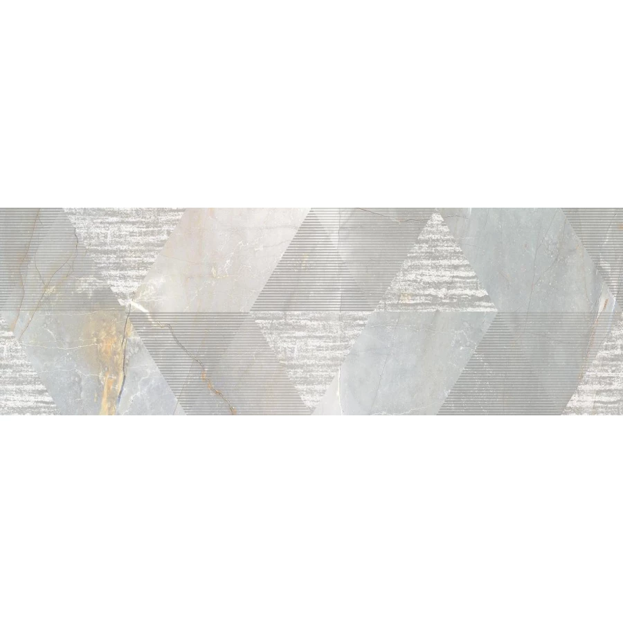 Декор Shade Laparet серый 25х75