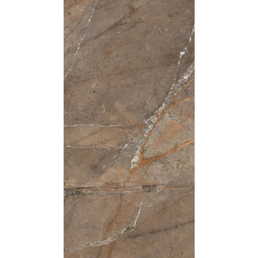 Керамогранит Global Tile Bersa_GT Коричневый полированный GT120605604PR 120х60 см