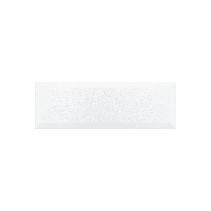 Плитка настенная Absolut Keramika Vintage Decor Blanco ABC0000154 45х15 см