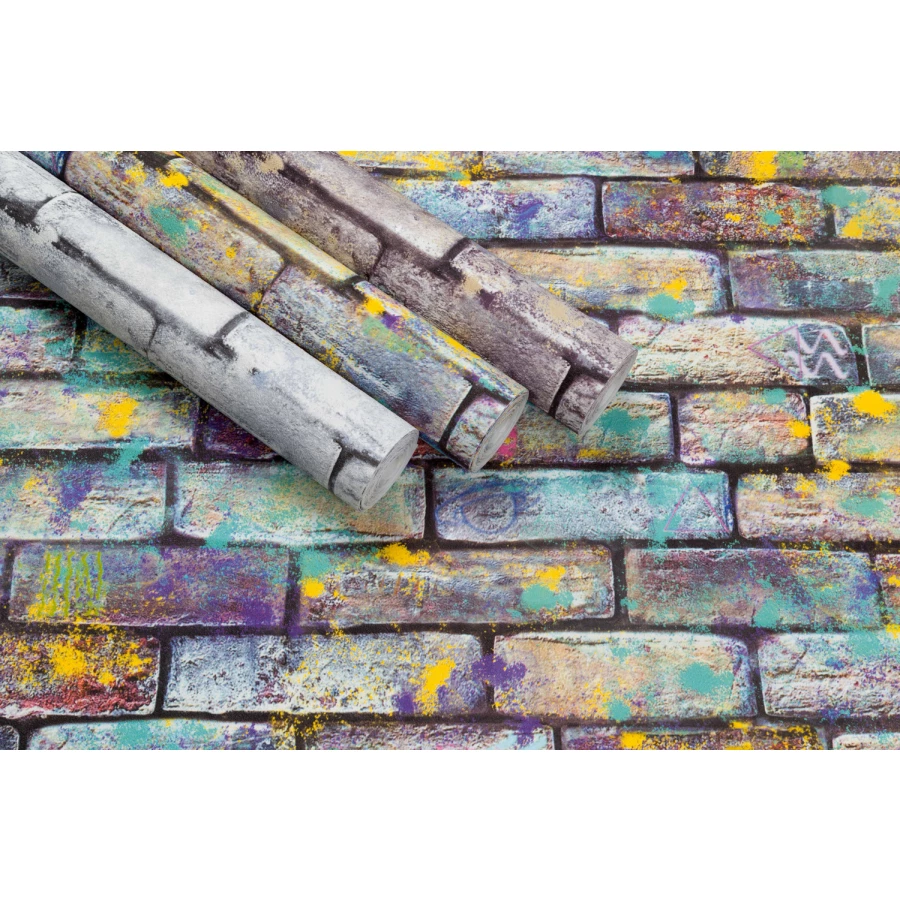 Обои флизелиновые Palitra Home HomeColor Pulse серые HC71617-41 1,06х10,05 м