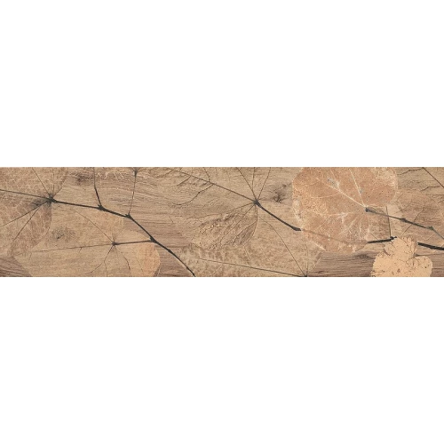 Керамогранит Del Conca Foreste D'Italia FI 9 Foliage Noce матовый коричневый 27FI09FO 80х20 см