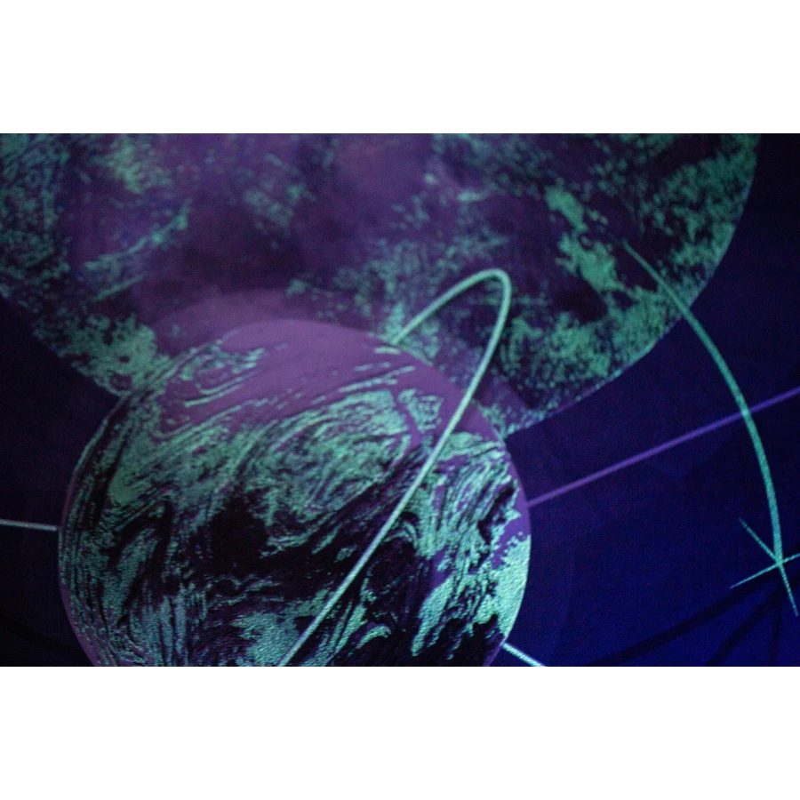 Обои флизелиновые Palitra Home HomeColor Planets синие HC71987-46 1,06х10,05 м