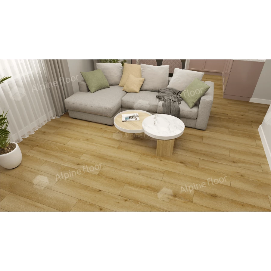 Ламинат Alpine Floor Aura Дуб Ливорно LF100-06 33 класс 8 мм 2.4116 кв.м 121.8х19.8 см