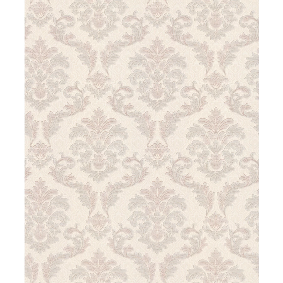 Обои виниловые Palitra Home Adore HomeColor белые HC11039-21 0,53х10,05 м