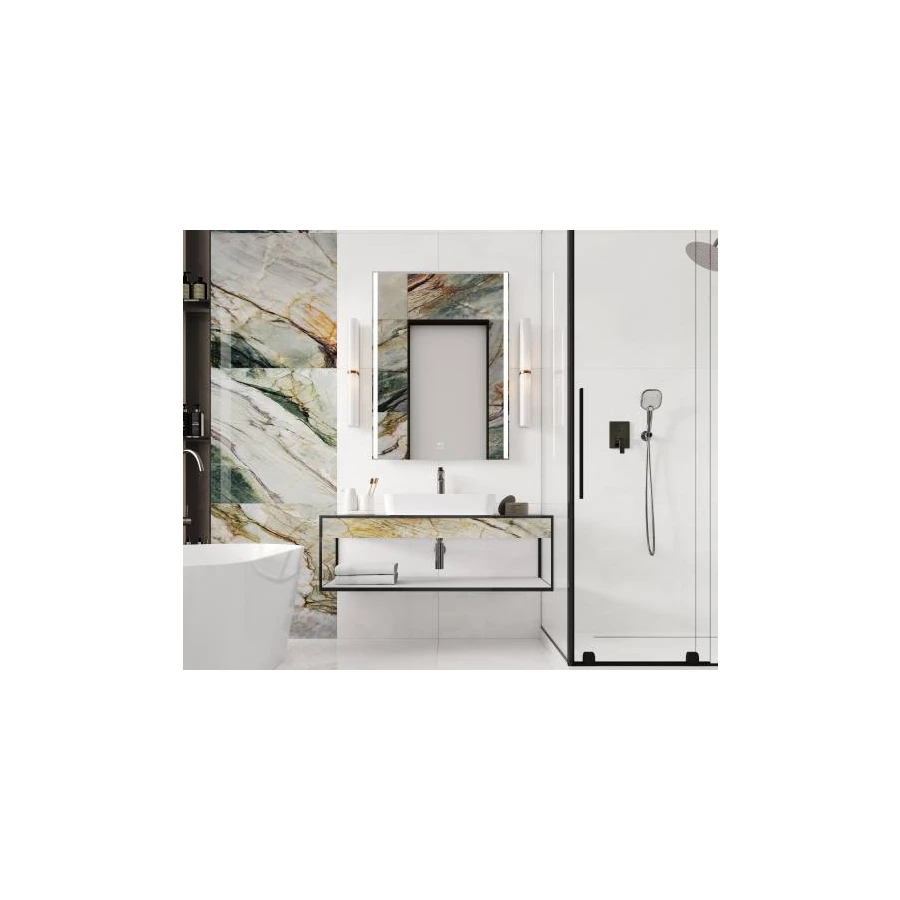 Керамогранит Laparet Atmosphere Cristal сатинированный белый 120х60 см