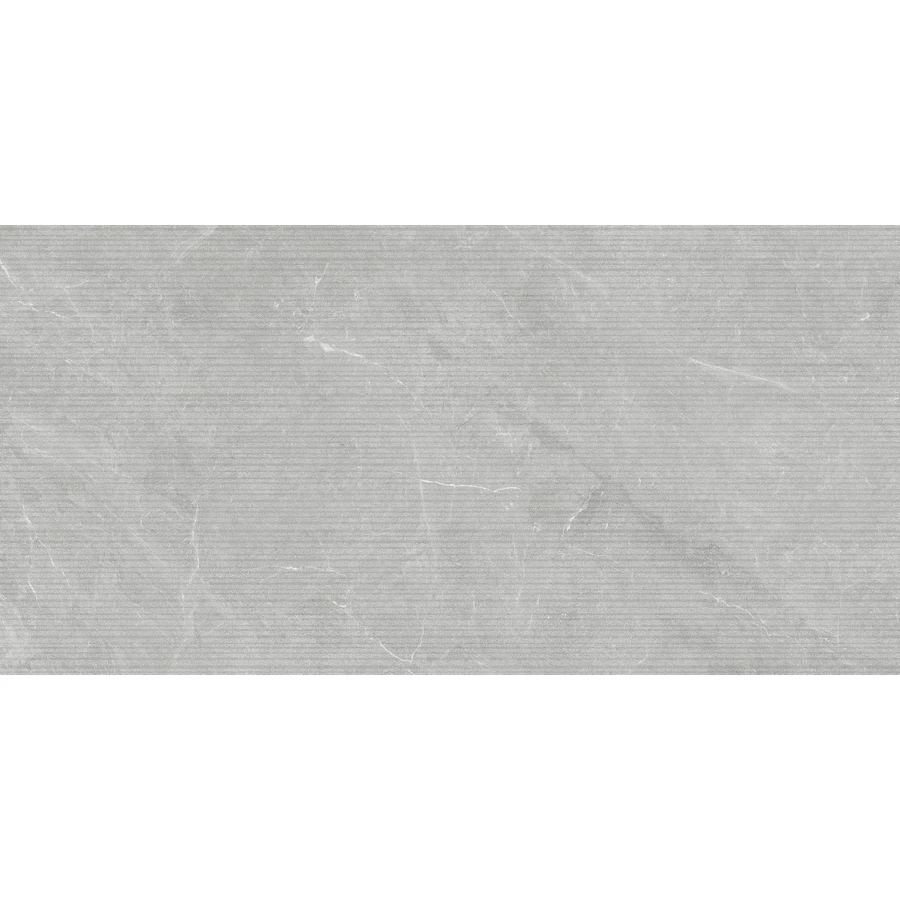 Плитка настенная Living Ceramics Vonn Grey Loom Ductile матовая серая LV10034 120х60 см