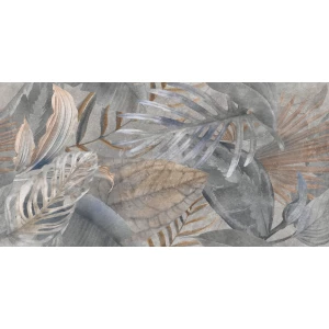 Керамогранит Delacora Bahamas Floristry Dark матовый граниль бежевый D120240G 120х60 см