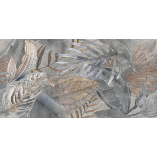 Керамогранит Delacora Bahamas Floristry Dark матовый граниль бежевый D120240G 120х60 см