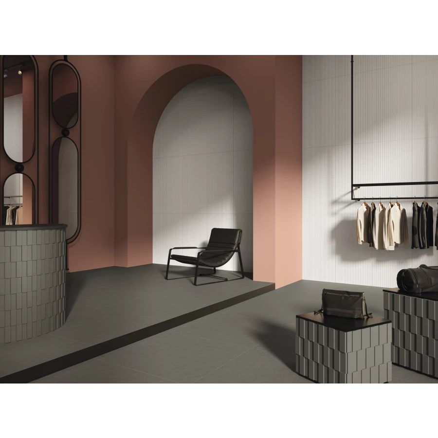 Плитка настенная Ape Ceramica Bellagio Lario Bianco Rect матовая белая A041898 120х60 см