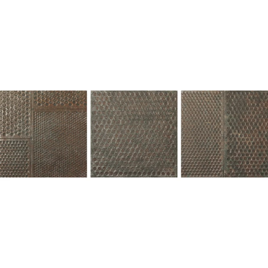 Керамогранит Dune Diurne Oxide Plate матовый коричневый 187773 20х20 см