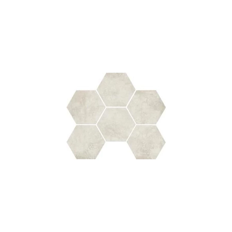 Керамогранит Marazzi Clays Cotton серый 21х18,2 см