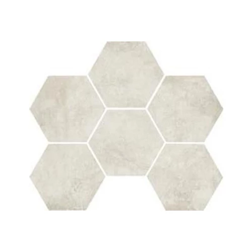 Керамогранит Marazzi Clays Cotton серый 21х18,2 см