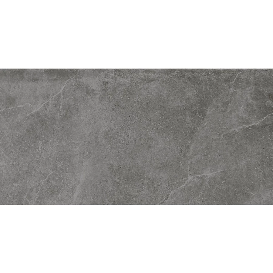 Керамогранит Gres de Aragon Petra Petra Antracita Liso матовая черная 906823 120х60 см