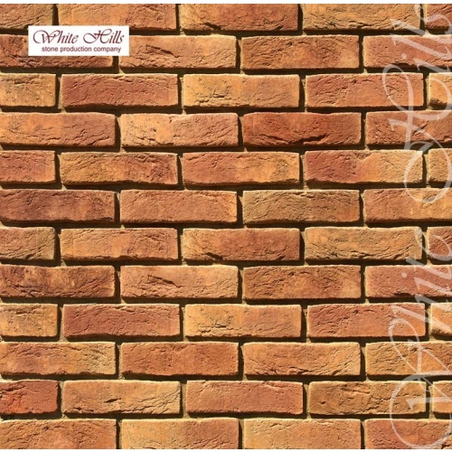 Плитка под кирпич White Hills Лондон Брик 300-60 23,5х6,5х1,2-1,5 см