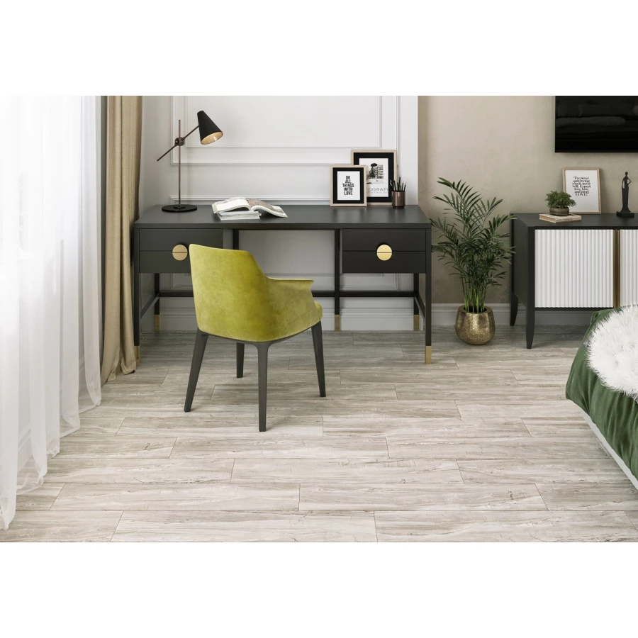 Керамогранит матовый ALMA Ceramica Wonderwood 1,62 кв.м. 0,8GFA92WDW04R 90х20х0,8 см