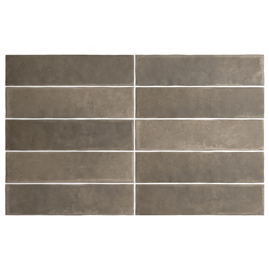 Керамогранит Equipe Argile Cacao натуральный матовый кофейный 27562 24,6х6 см