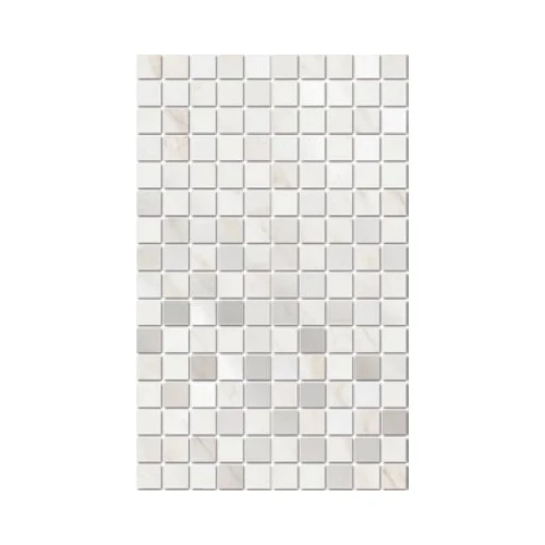 Декор Kerama Marazzi Гран Пале белый мозаичный MM6359 25х40 см