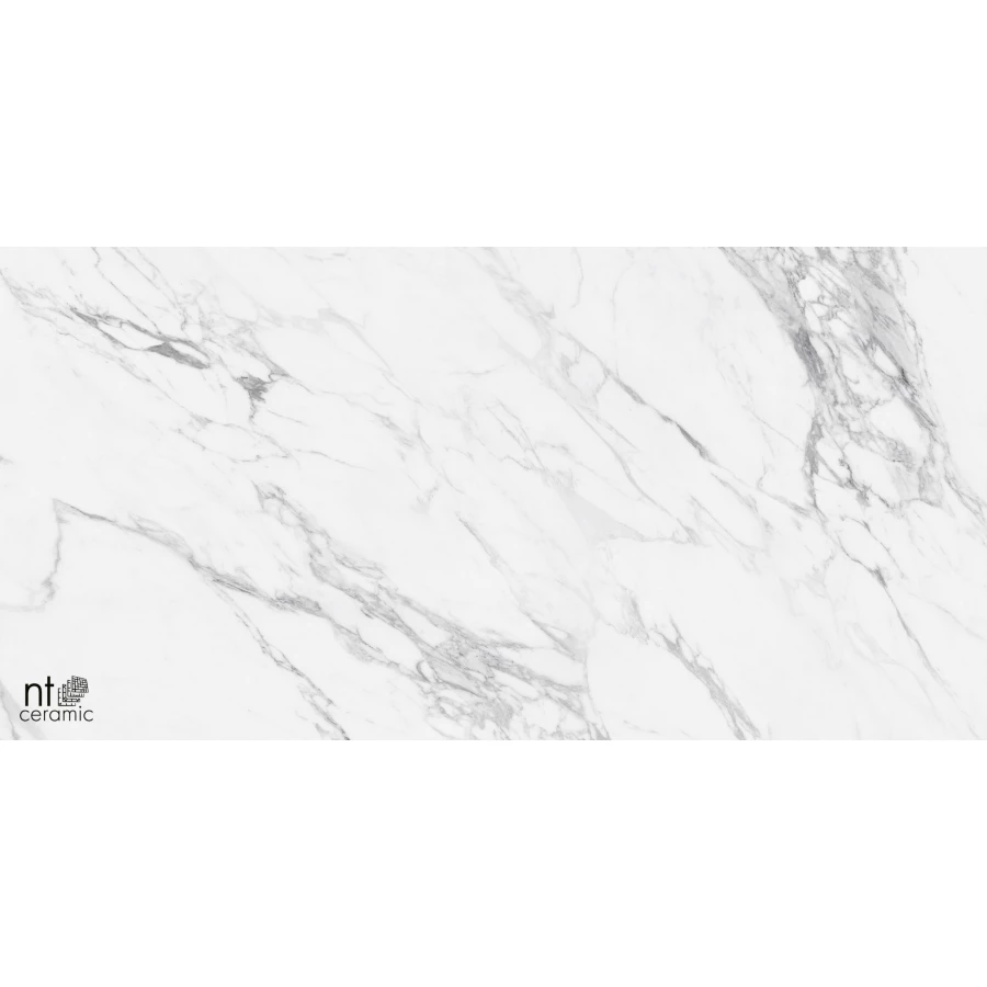 Керамогранит NT Ceramic Marmo Artic statuario Carving Карвинг NTT99527С 120х60 см