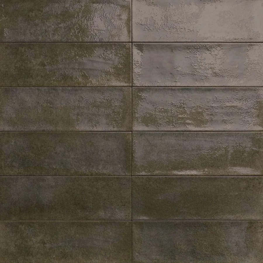 Плитка настенная Mainzu Village Castle матовая коричневая 30х10 см