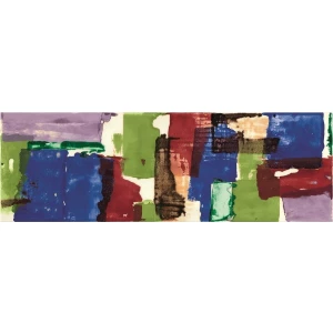 Декор Imola Ceramica Shades Patch Sea Mix блестящий многоцветный 60x20 см