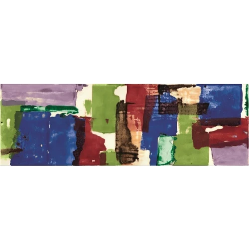 Декор Imola Ceramica Shades Patch Sea Mix блестящий многоцветный 60x20 см