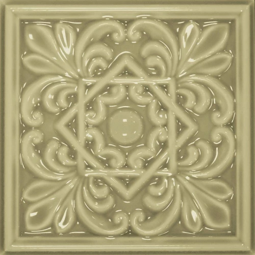 Плитка настенная Cobsa Plus Classic 1 Khaki глянцевая бежевая 1515CL1KHA 15х15 см