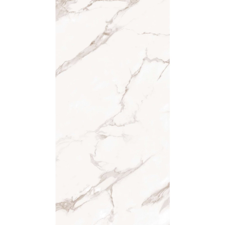 Керамогранит Arcadia Ceramica Calacatta Bianco Full Polished белый FP1019-A 120х60 см