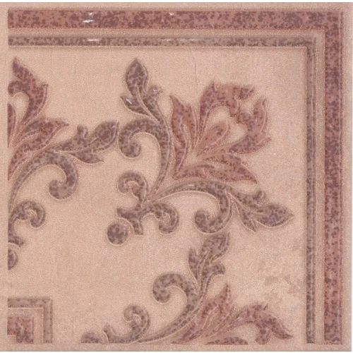 Вставка Kerama Marazzi Честер бежевый STG\E252\3417 14,7х14,7 см