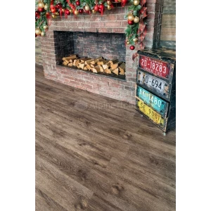 Каменный SPC ламинат Alpine Floor Grand Sequoia синхронное тиснение Венге Грей ECO 11-8 43 класс 4 мм 2.232 кв.м 122х18.3 см