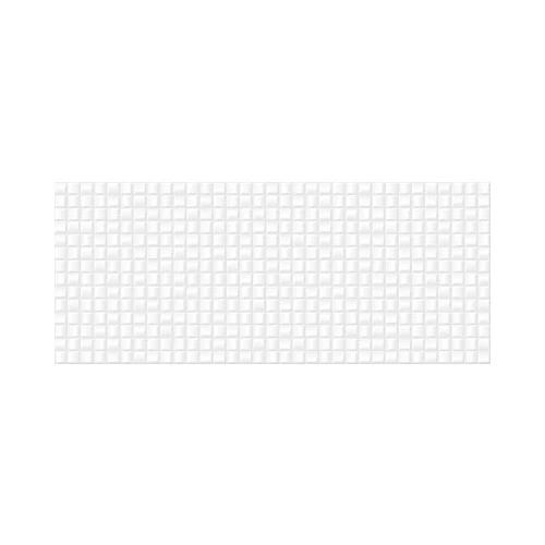 Плитка настенная Gracia Ceramica Sweety white белый (мозаика) 02 (рельеф) 25х60 см