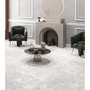 Керамогранит Arcadia Ceramica Seastone Bianco Carving серый CG4002-A 120х60 см