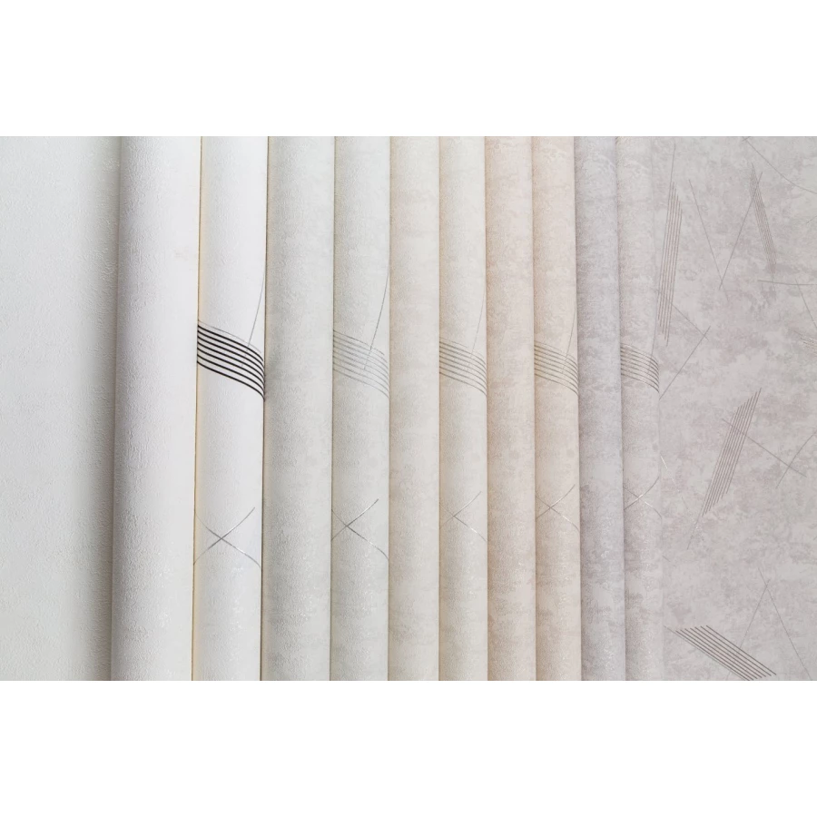 Обои флизелиновые Palitra Life Cross серые PL72518-14 1,06х10,05 м