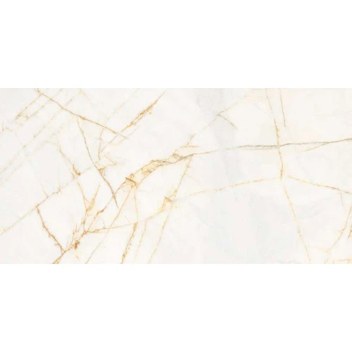 Керамогранит Flaviker Supreme Hedonism Golden Spider Lux глянцевый белый PF60017238 120х60 см