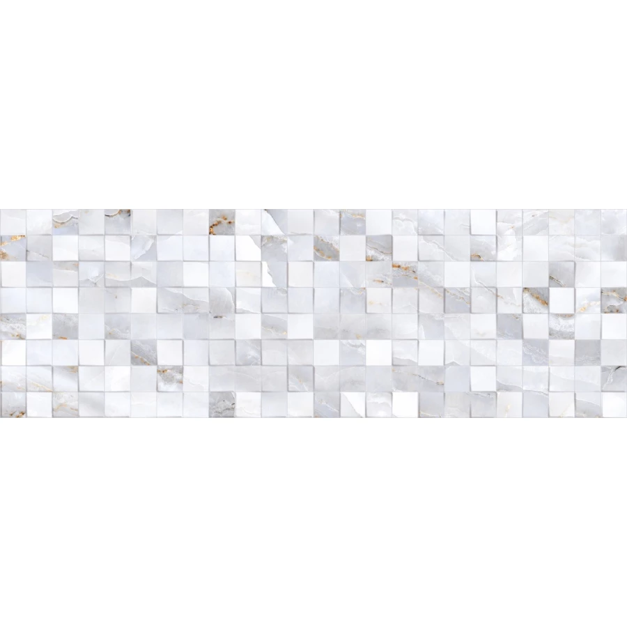 Плитка настенная Primavera Joie Silver Decor 01 glossy DG12-01 90х30 см