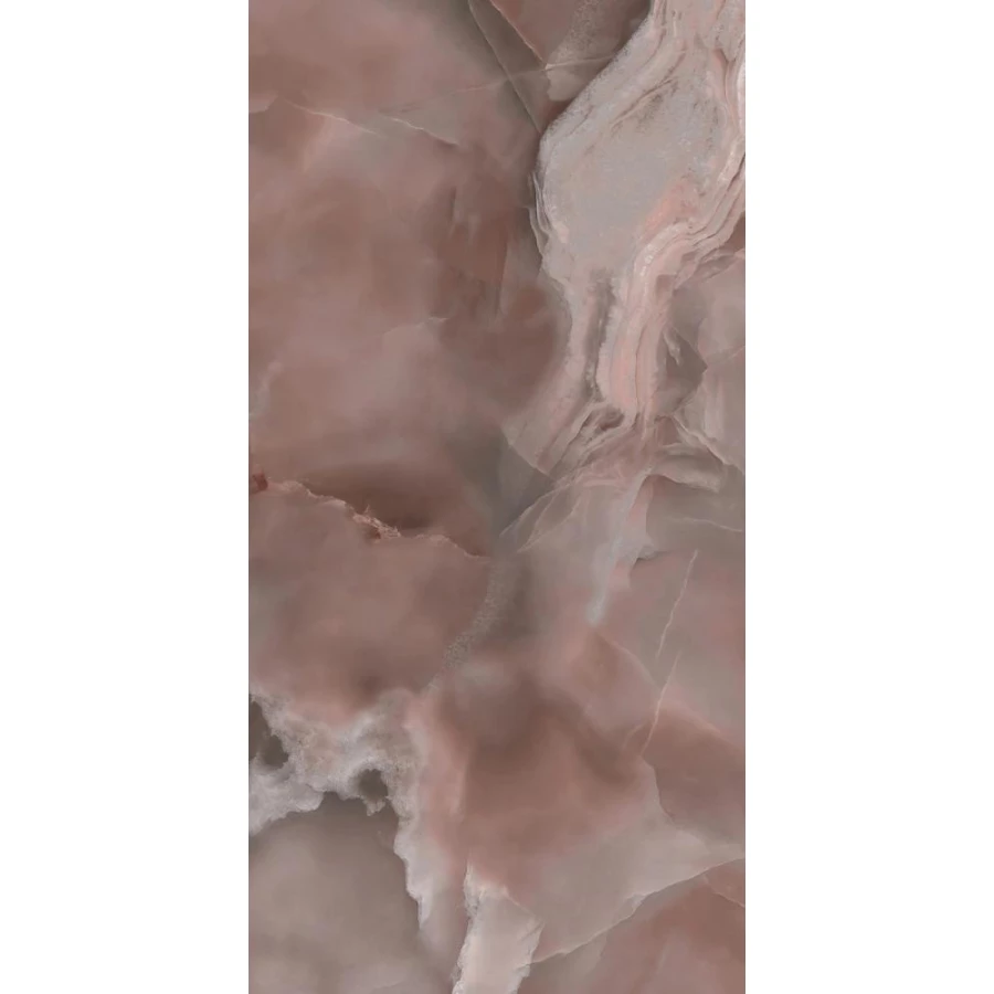 Керамогранит Etili Seramik Paradise Amethyst Polished глянцевый розовый ETI80545 120х60 см