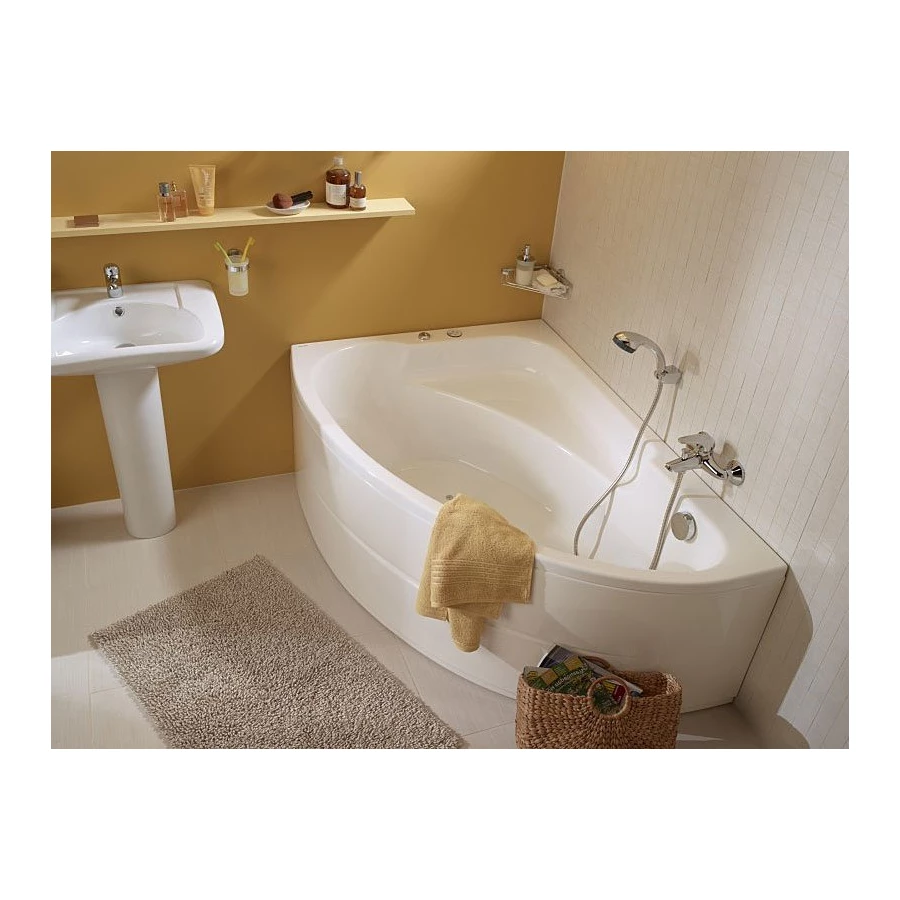 Ванна акриловая Santek Гоа левосторонняя 1.WH11.2.033 150х100 см